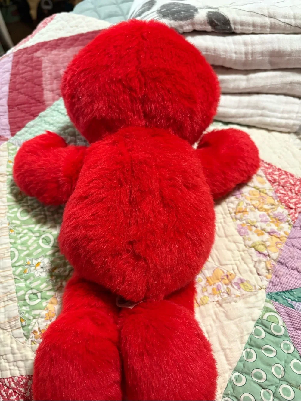 Vintage 90’s Cookie Monster & Elmo Duo - Red Elmo, Blue Cookie Monster